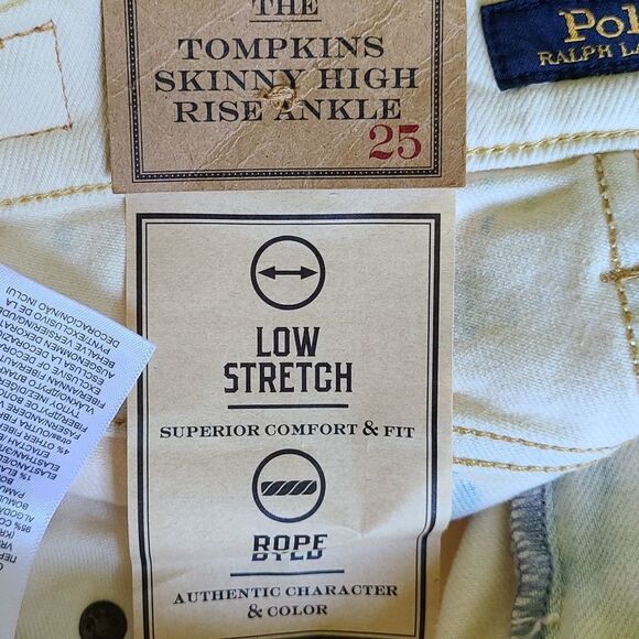 Polo Ralph Lauren rope dyed Jean's - Picture 3 of 7